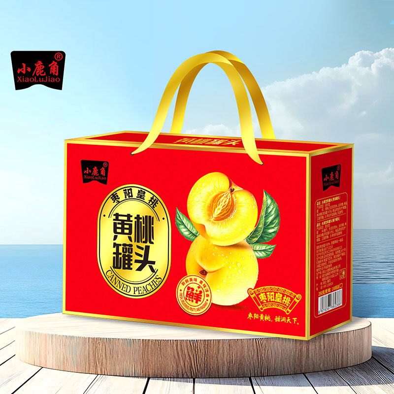 Подарочный набор с желтыми персиками (3)